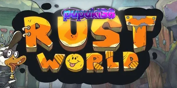 Tampilan visual grid 7x7 dalam permainan slot Rust World